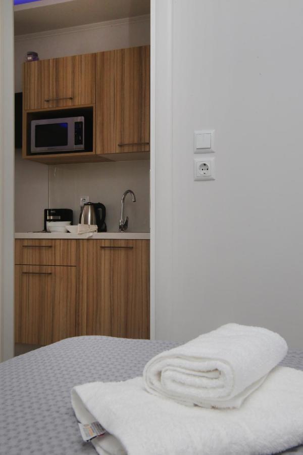 Sunsetperamos Aparthotel Néa Péramos Buitenkant foto