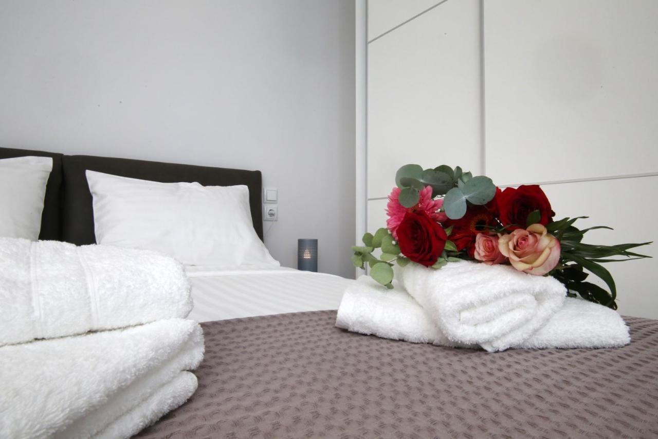 Sunsetperamos Aparthotel Néa Péramos Buitenkant foto