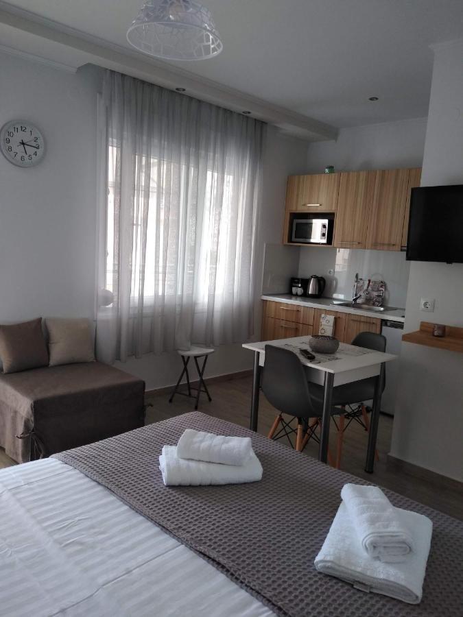 Sunsetperamos Aparthotel Néa Péramos Buitenkant foto
