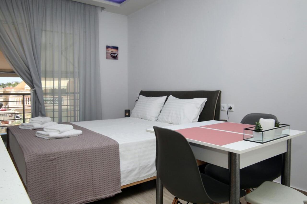Sunsetperamos Aparthotel Néa Péramos Buitenkant foto